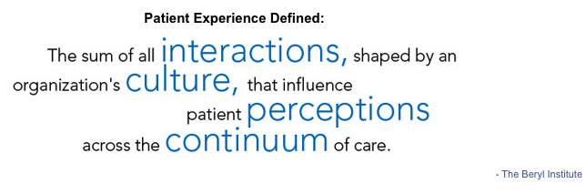 patient-experience-definition